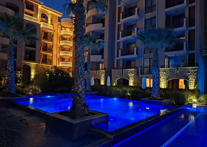 Апартамент Brandnew 3 With Poolview In Cascadas Слънчев бряг